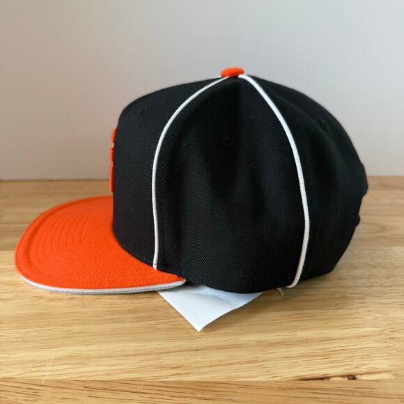 New SAMPLE San Francisco Giants Mitchell & Ness MLB Snapback Hat NWT OS - Picture 6 of 11